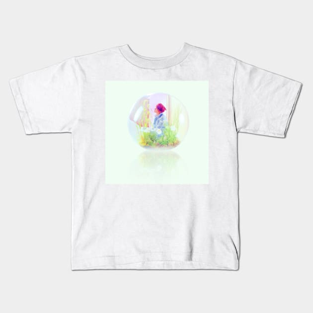 SUGA - LOVE YOURSELF 結 ANSWER Kids T-Shirt by clairelions